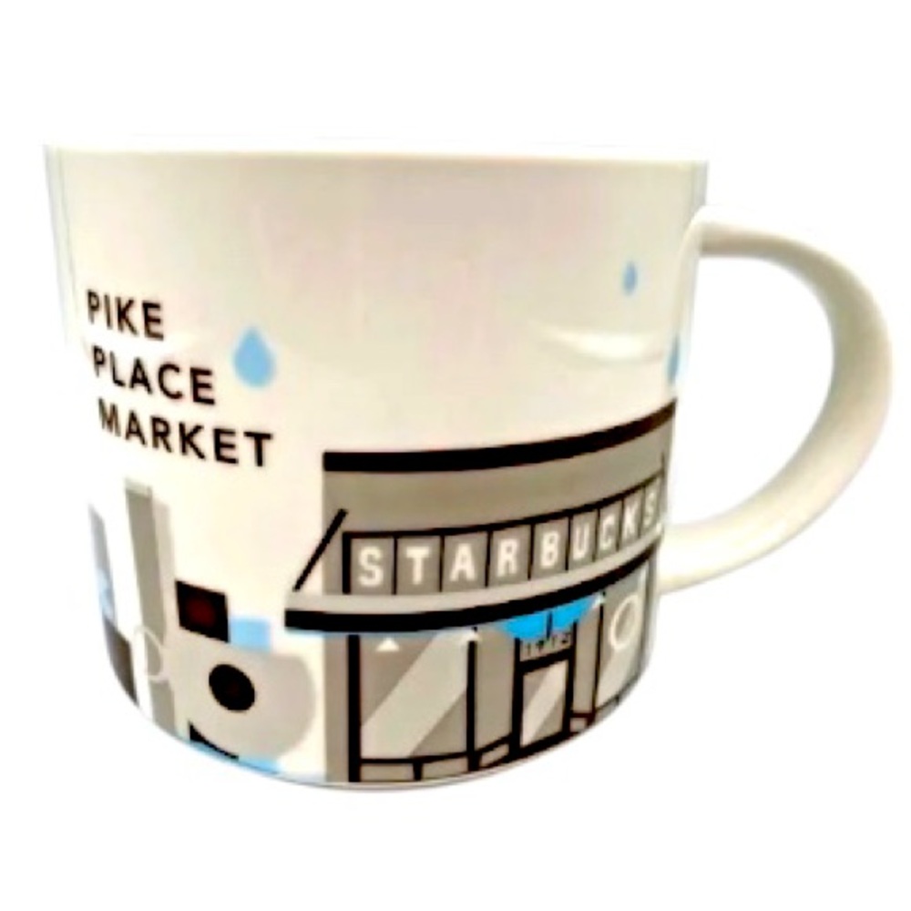 STARBUCKS Pike Place Market Ceramic Mug
